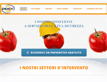Tablet Screenshot of duec.org